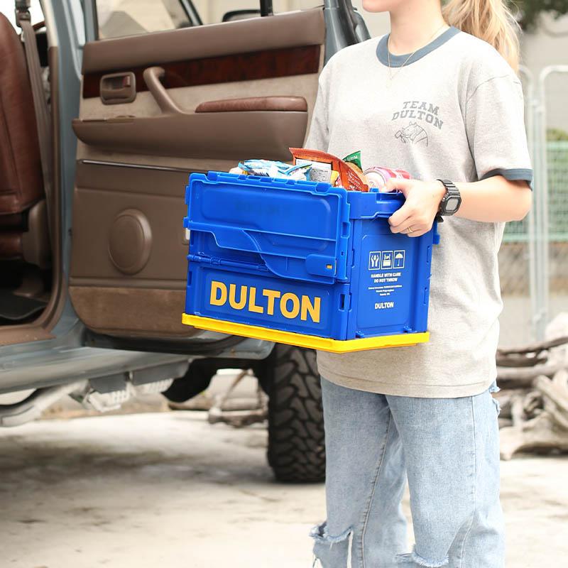 DULTON フォールディング コンテナ 20L 折りたたみ 収納ボックス 蓋