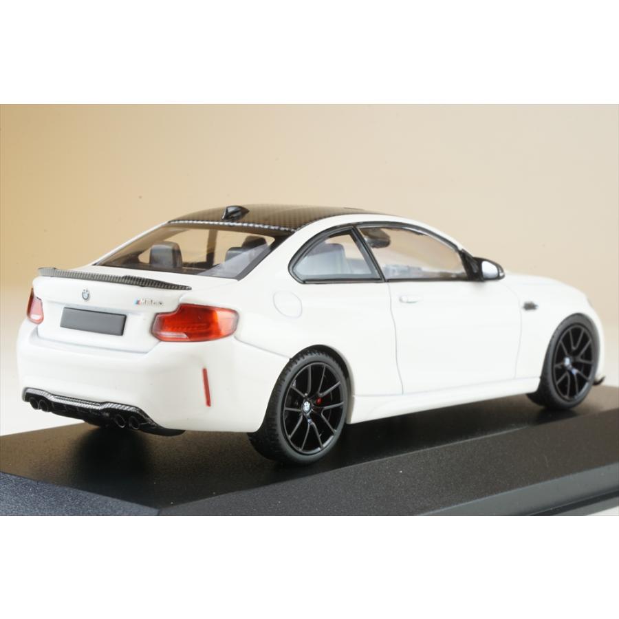 ミニチャンプス 1/43 BMW M2 CS 2020 ホワイト/ブラックホイール 完成
