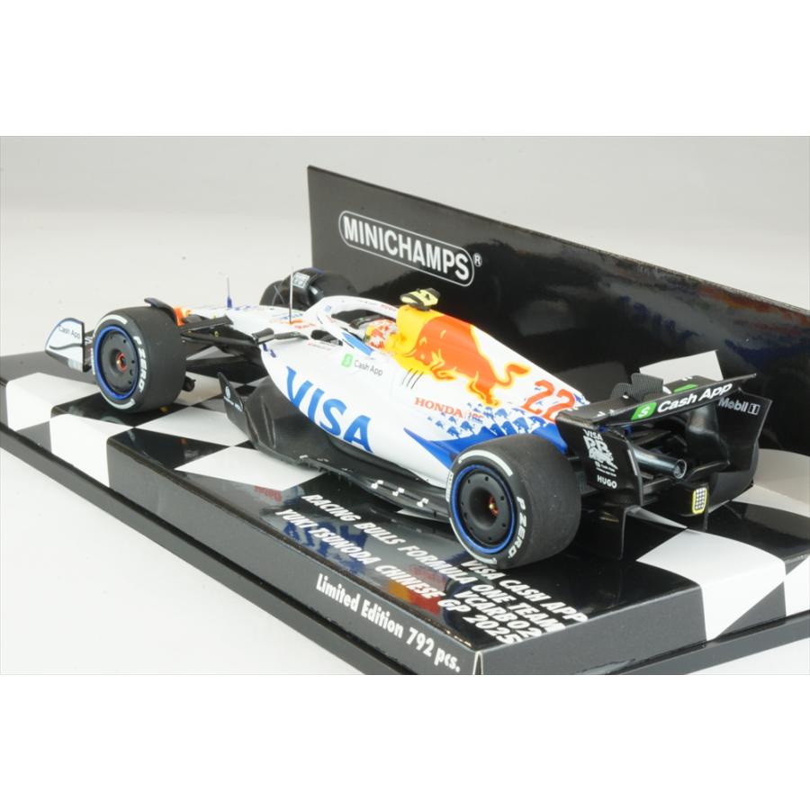 ミニチャンプス 1/43 レーシングブルズ VCARB 02 No.22 2025 F1 中国GP