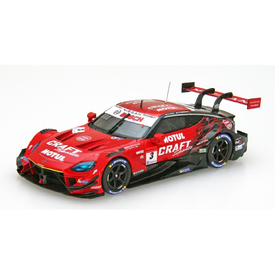 エブロ 1/43 CRAFTSPORTS MOTUL ニッサン Z No.3 NDDP 2022 GT500