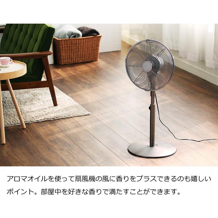 DOSHISHA（ドウシシャ） 扇風機 おしゃれ レトロ レトロ扇風機 メタル