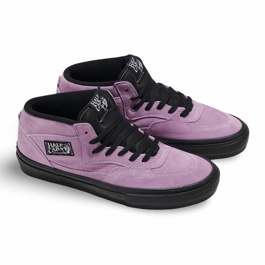 VANS（ヴァンズ） スケート ハーフキャブ ラベンダーフォグxブラック