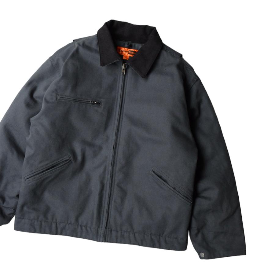 CornerStone ダック クロス ワークジャケット J763 チャコール メンズ