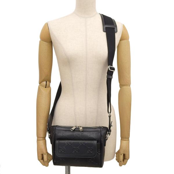 GUCCI（グッチ） バッグ メンズ ショルダーバッグ レザー ブラック