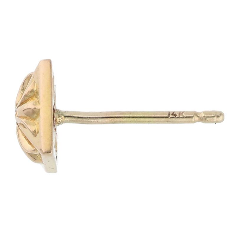 CHROME HEARTS（クロムハーツ） ピアス 22K STUD PYRAMID PLS DIA 22K