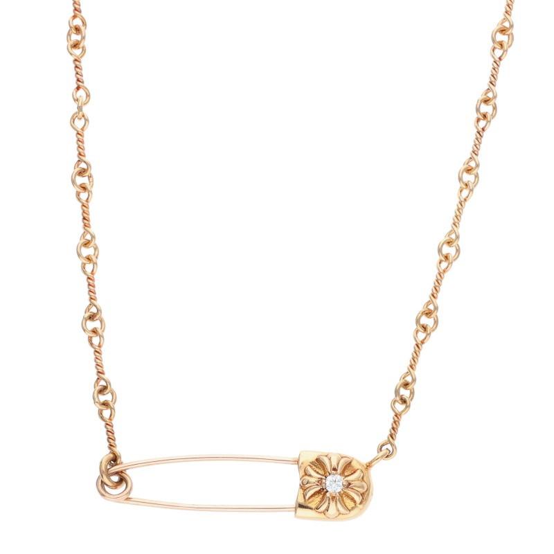 CHROME HEARTS（クロムハーツ） サイズ:16inch 22K SAFETY PIN