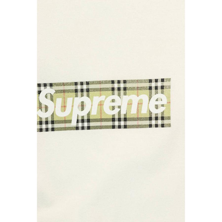 Supreme（シュプリーム） Tシャツ サイズ:L バーバリーボックスロゴT