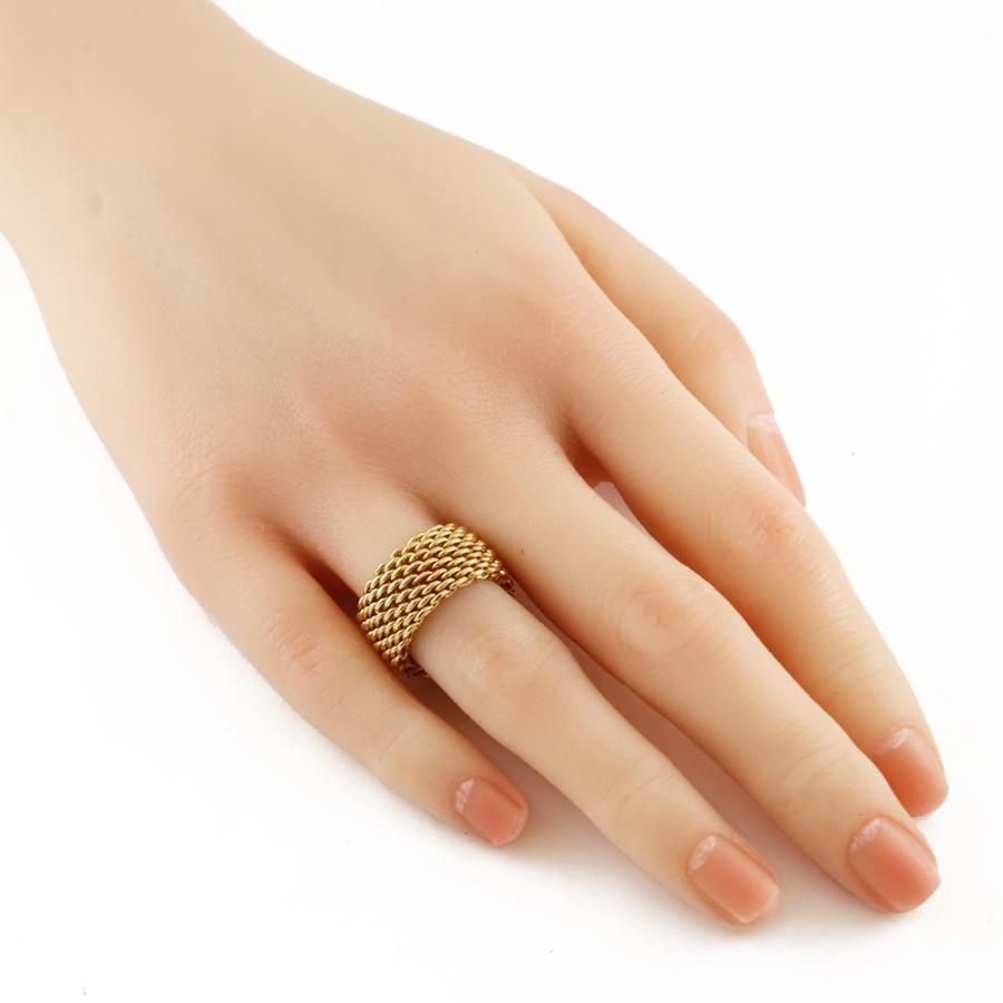 TIFFANY&Co.（ティファニー） サマセット リング 指輪 12号 18金 K18