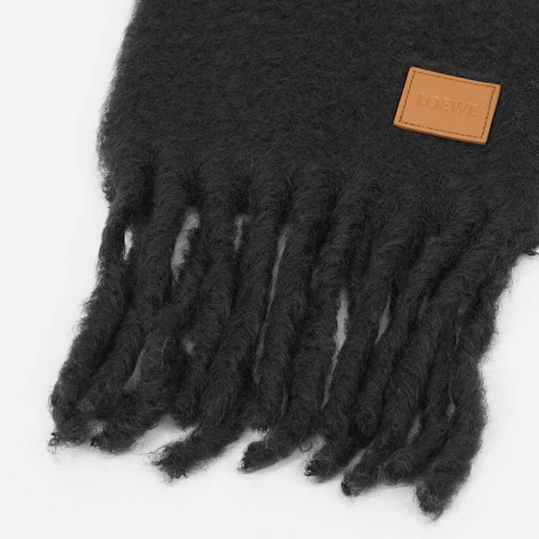 LOEWE（ロエベ） レディース メンズ マフラー FSA6SS1X05 BLACK