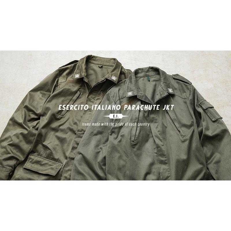 MILITARY（ミリタリー） 実物 USED イタリア軍 パラシュートジャケット