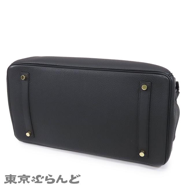 HERMES（エルメス） バーキン 35 C刻印 黒 ブラック ゴールド金具 トゴ