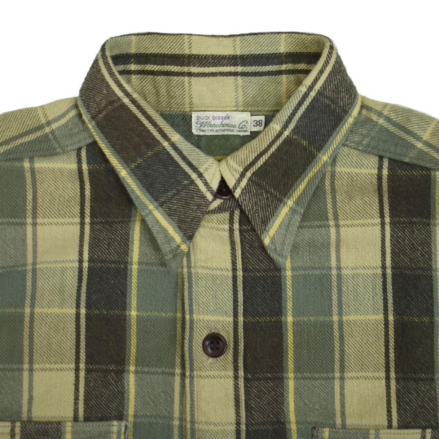 WAREHOUSE（ウエアハウス） シャツ Lot 3022 FLANNEL SHIRTS WITH