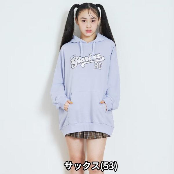 LOVETOXIC 子供服 パーカー 女の子 ラブトキシック LTXC ロゴパーカ