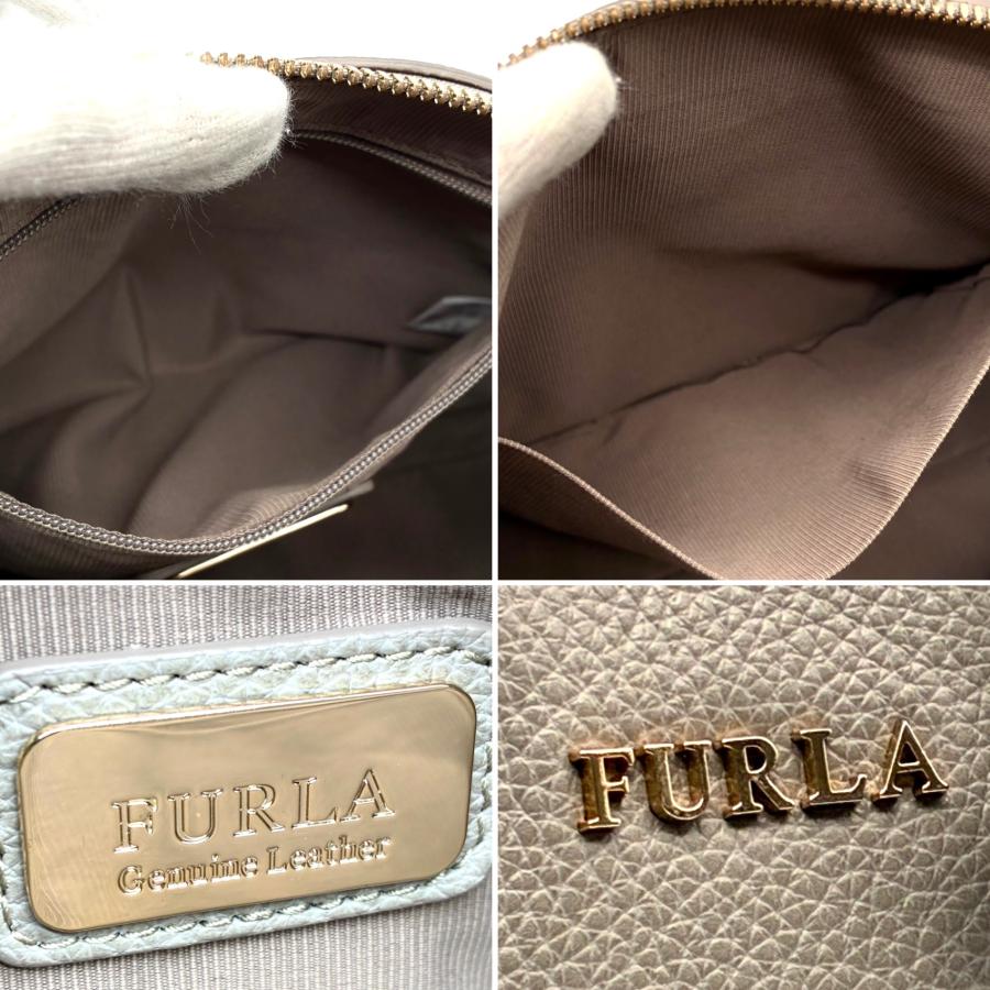FURLA フルラ テッサ ミニ 2way ショルダーバッグ ハンドバッグ レザー