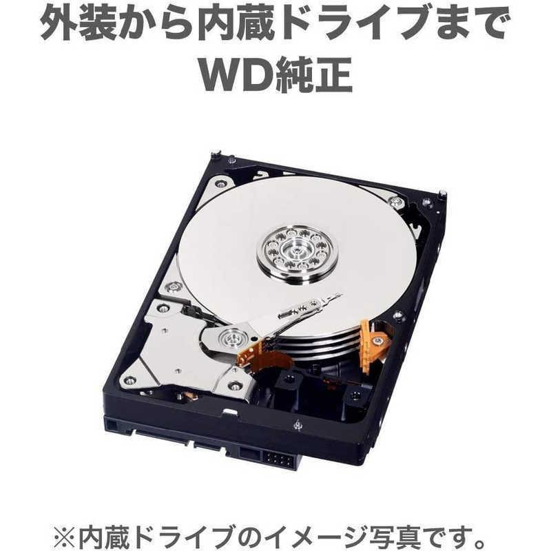 WESTERN DIGITAL 外付けHDD ポータブル型 5TB WDBA2F0050BBL-JESE