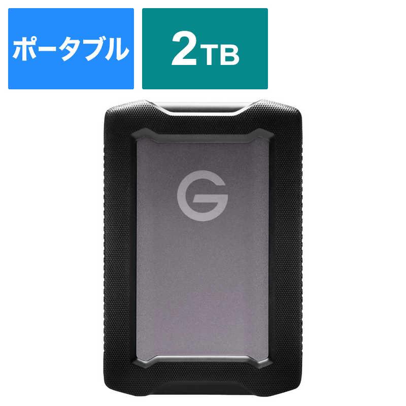 SANDISKPROFESSIONAL バンパー付USB 3.2 Gen 1対応ポータブル
