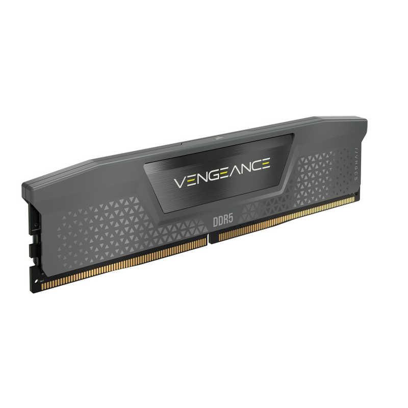 コルセア CORSAIR 増設用メモリ VENGEANCE DDR5（5200MT/s C40) クール