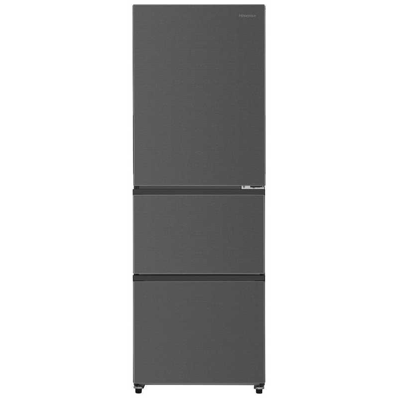 ハイセンス（HISENSE） 冷蔵庫 3ドア 358L 右開き 幅59.9cm ブラック
