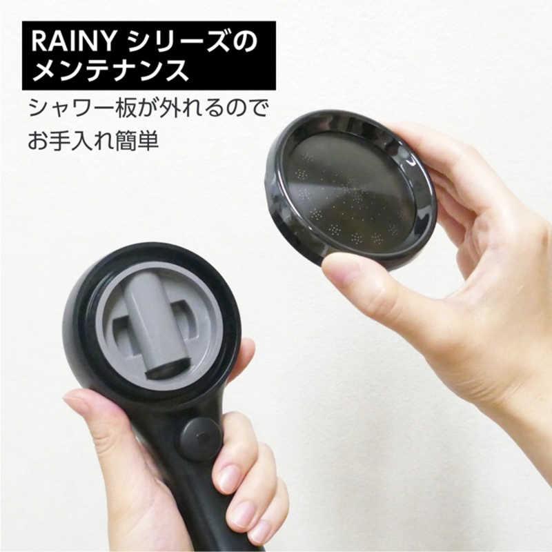 三栄水栓 ウルトラファインバブルシャワーヘッド(レイニーブラック