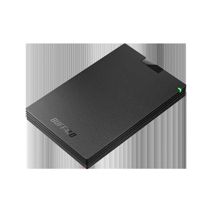BUFFALO（バッファロー） 外付けHDD ブラック [ポータブル型 /1TB] HD