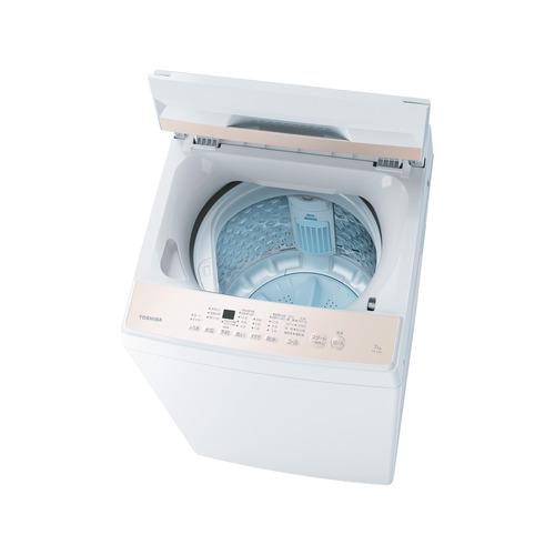 東芝 全自動洗濯機 洗濯：7.0kg 簡易乾燥 幅55.5cm Wシャワー洗浄