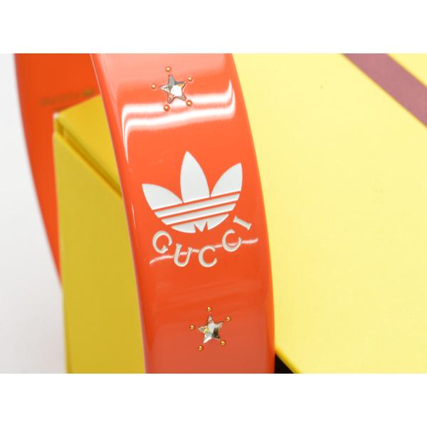 GUCCI（グッチ） アディダス adidasコラボ 702950 カチューシャ ヘア