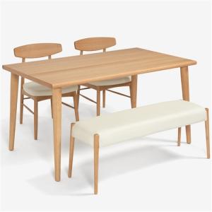 大塚家具 秋田木工 ダイニングテーブル 幅135cm リュッケ ブナ材白木