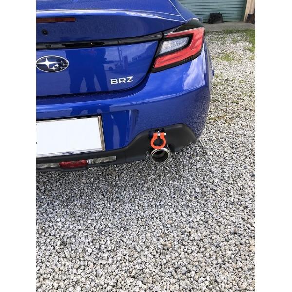 カワイ製作所 牽引フック リア 可倒式 BRZ ZD8 21/08~用 日本製 : 株式