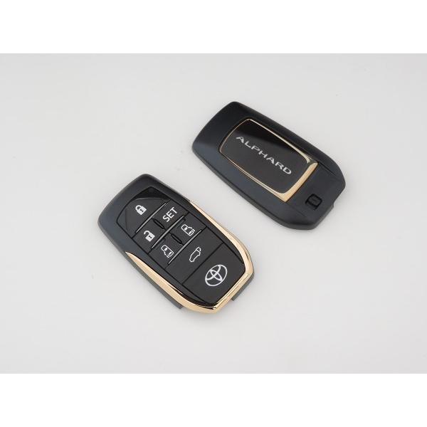 トヨタ純正 30系アルファード エス タイプゴールド スマートキーカバー