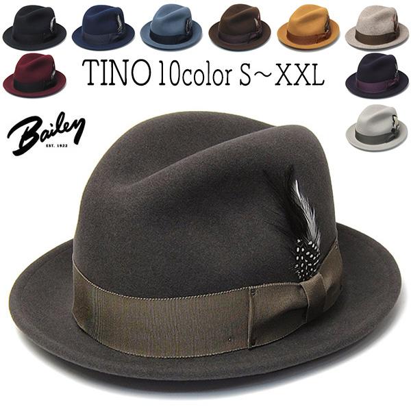 ベイリー Bailey ウールフエルト中折れ帽 TINO ティノ ハット メンズ