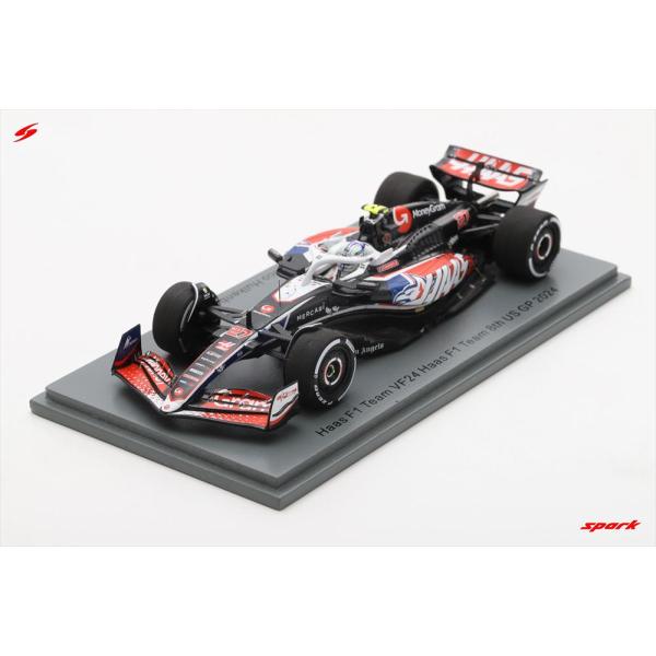 スパーク 1/43 ハース VF-24 No.27 2024 F1 アメリカGP 8位 N