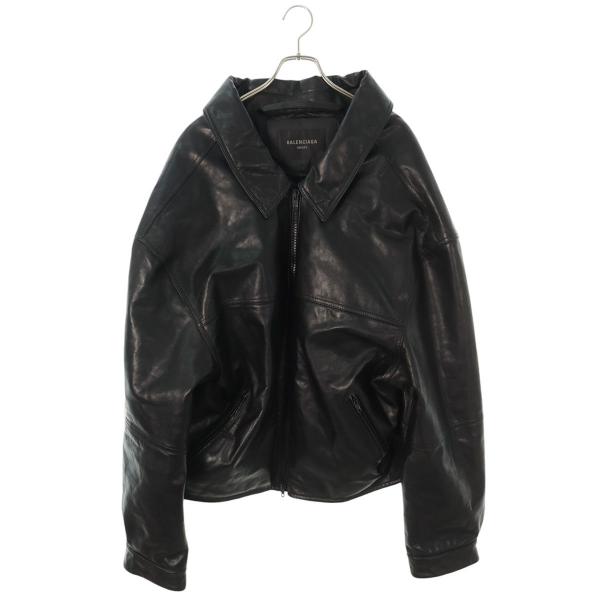 BALENCIAGA（バレンシアガ） レザージャケット 790239 TQS08 サイズ:M