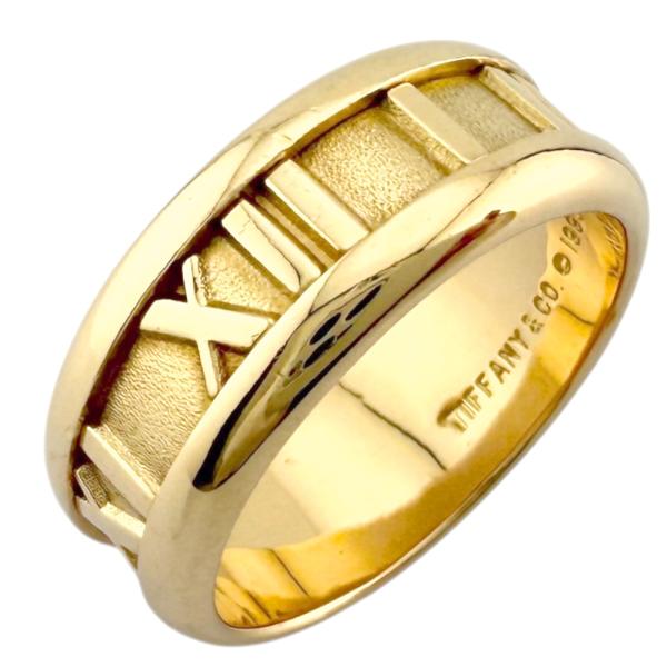 TIFFANY&Co.（ティファニー） アトラス リング 指輪 9号 18金 K18