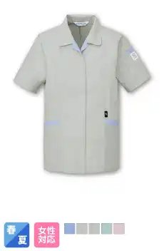 TomoeSAKURA】 1400 製品制電抗菌防臭半袖スモック [春夏]通販ページ