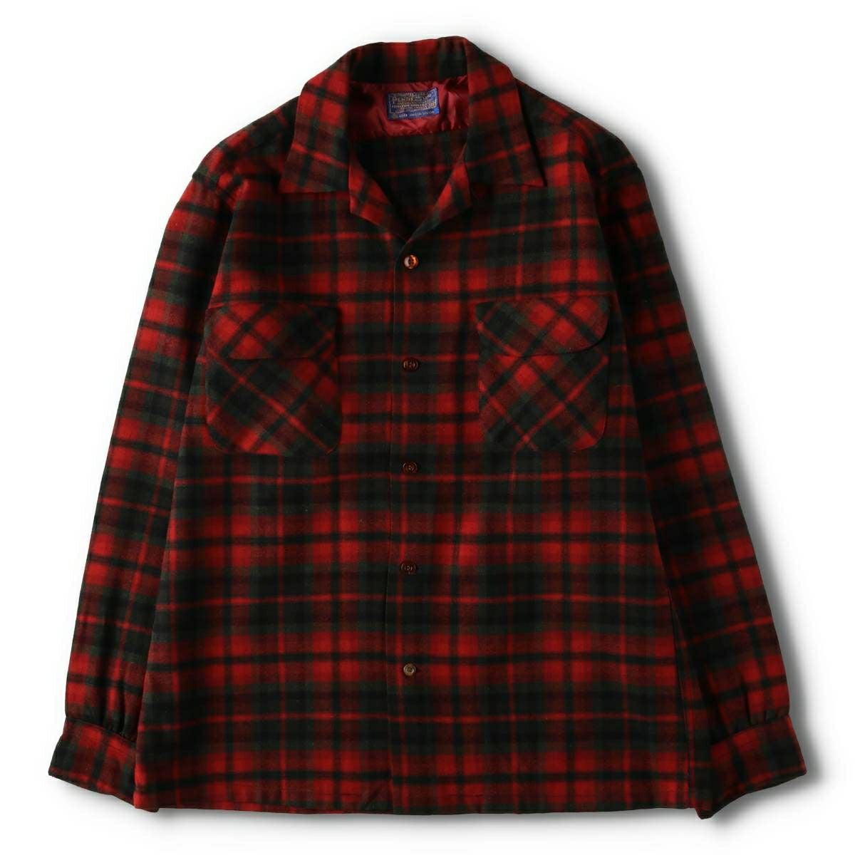 古着 60年代 ペンドルトン PENDLETON ボードシャツ チェック柄
