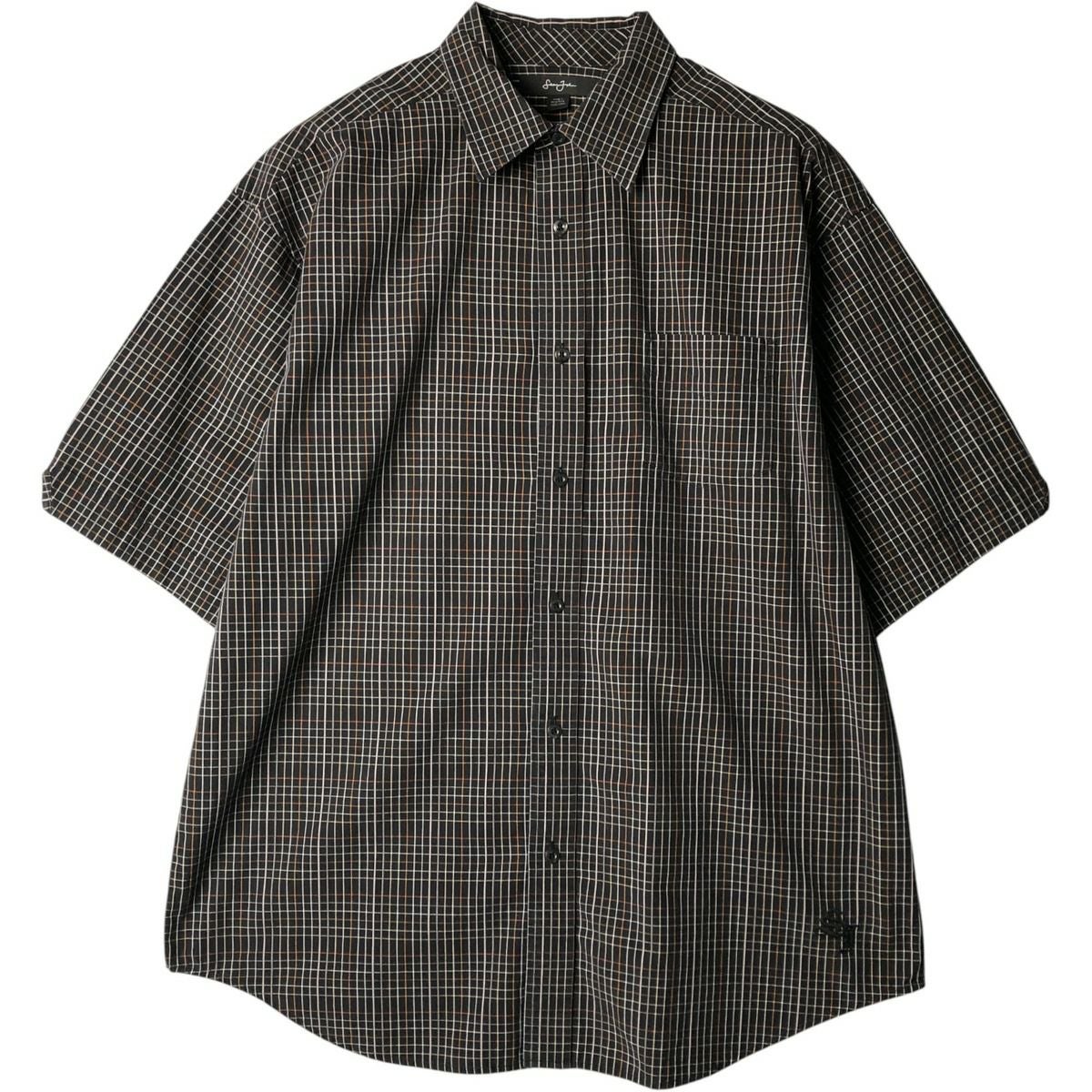 古着 ステューシー STUSSY オンブレチェック 長袖 フランネルチェック
