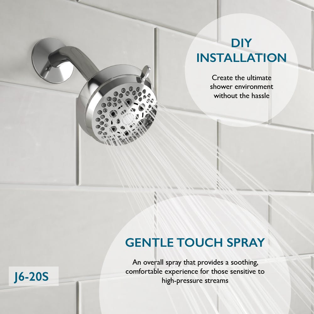 J6-20S Showerhead | Jacuzzi.com | Jacuzzi®