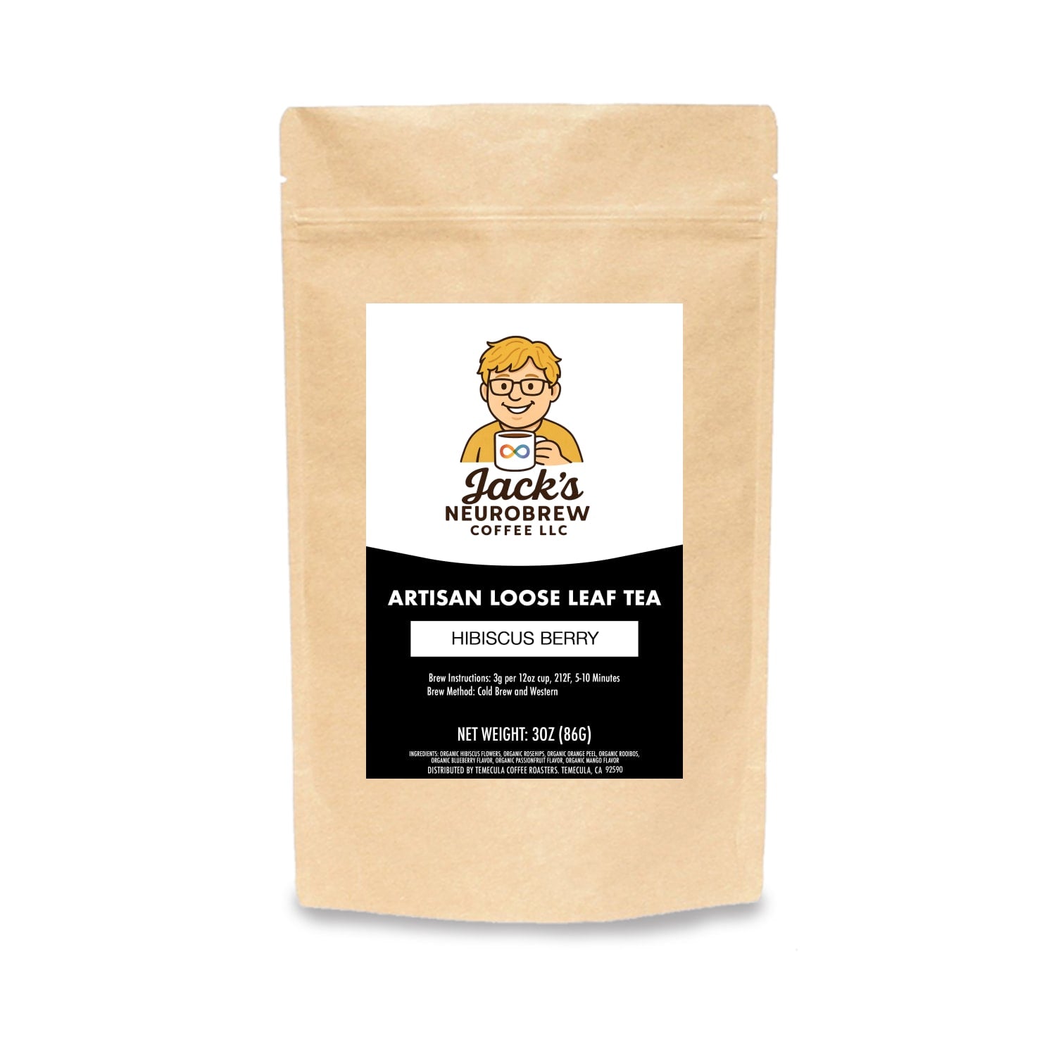 Hibiscus Berry Tea – Jack's Neurobrew Coffee LLC