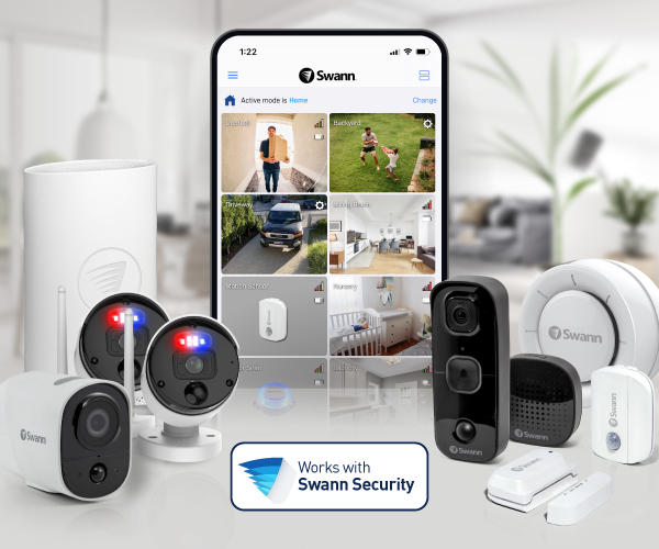 4K Floodlight Security Camera | Swann Security