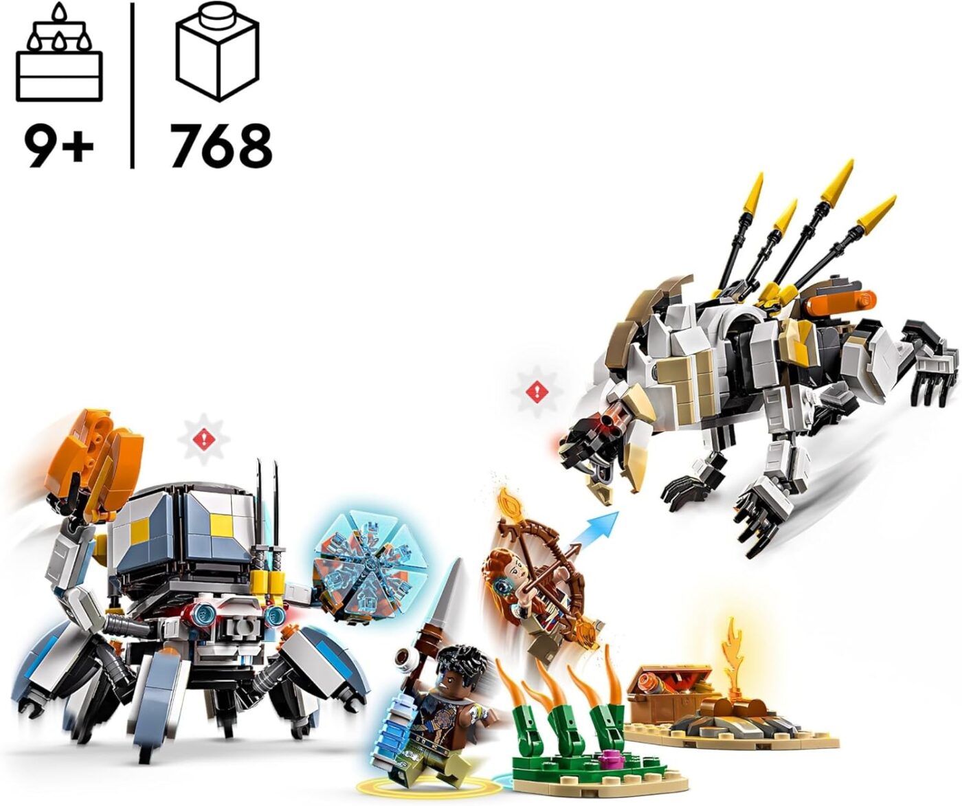 LEGO Horizons Adventures set revealed: 77037 Aloy and Varl vs