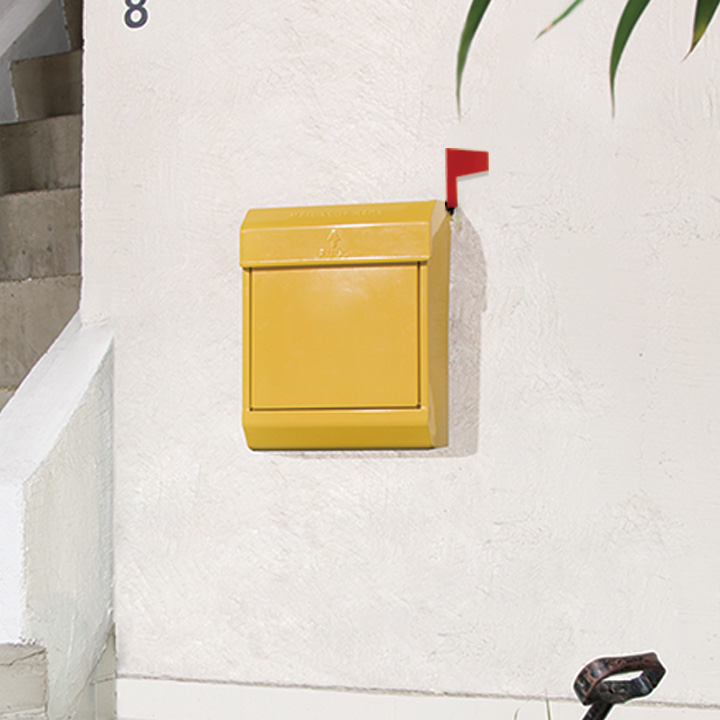 壁掛け式郵便ポスト「アートワークスタジオ（ARTWORKSTUDIO）Mail box