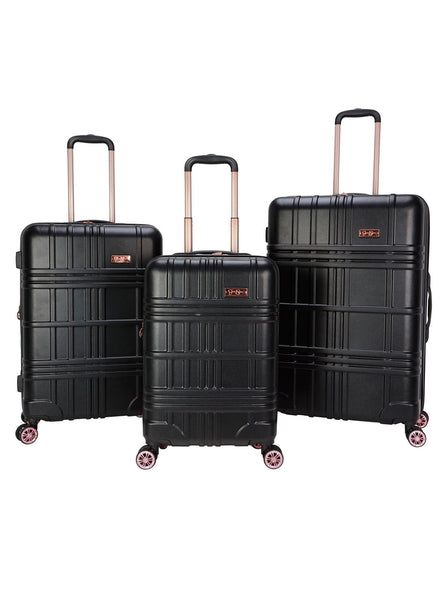 Jewel Plaid Luggage Collection in Black – Jessica Simpson