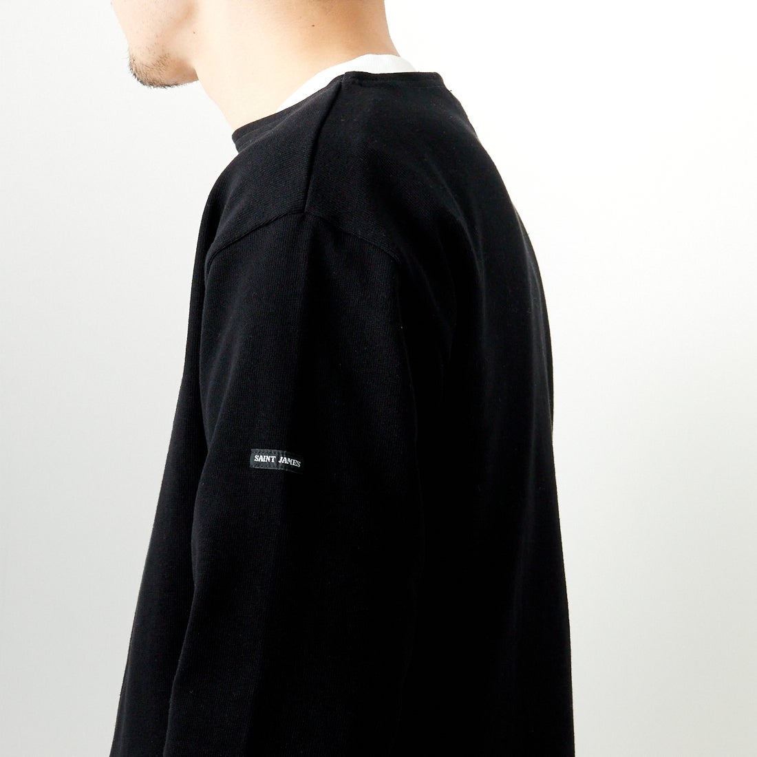ST.JAMES [セントジェームス] ウェッソン 無地 長袖Tシャツ [OUESSANT-SD]