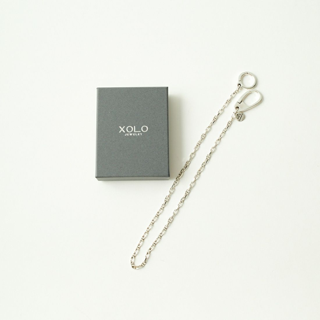 XOLO JEWELRY ソリッドアンカーリンク ラージウォレットチェーン XOLO