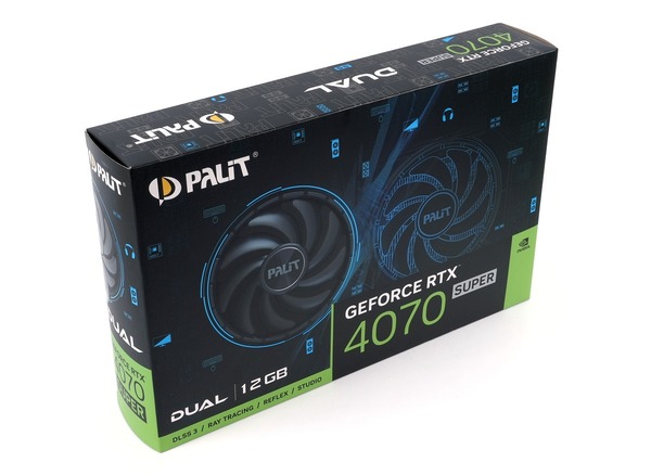 Palit GeForce RTX 4070 SUPER Dual」をレビュー。9万円台で買える最安