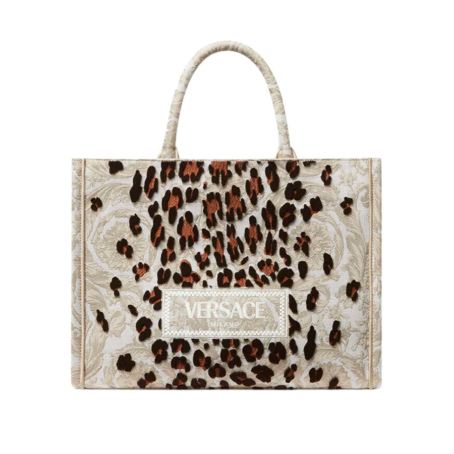 Versace - Leopard Athena Medium Tote Bag – Joe Brand Store