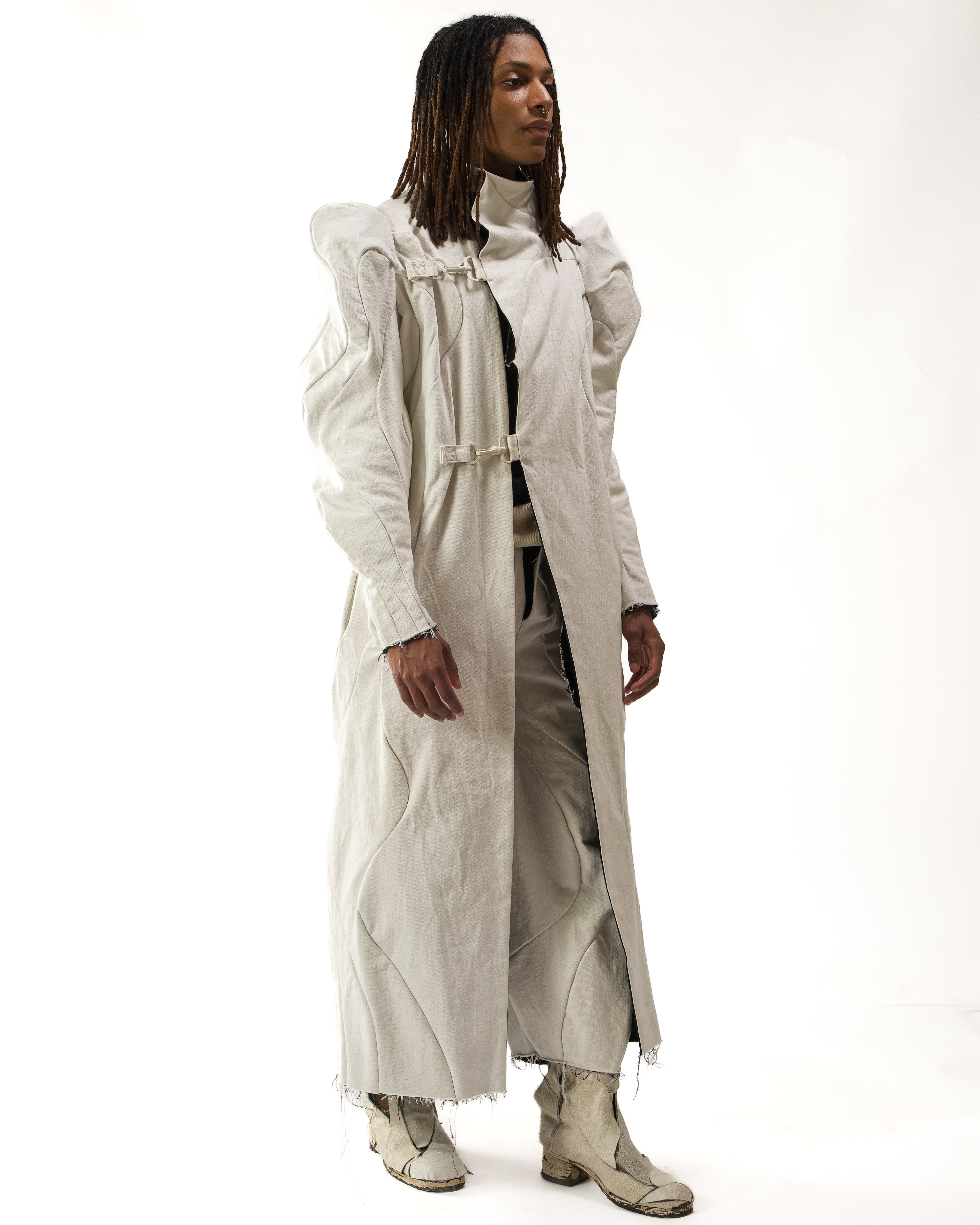WAXED REVERSIBLE POST HUMAN COAT – Jordan Arthur Smith