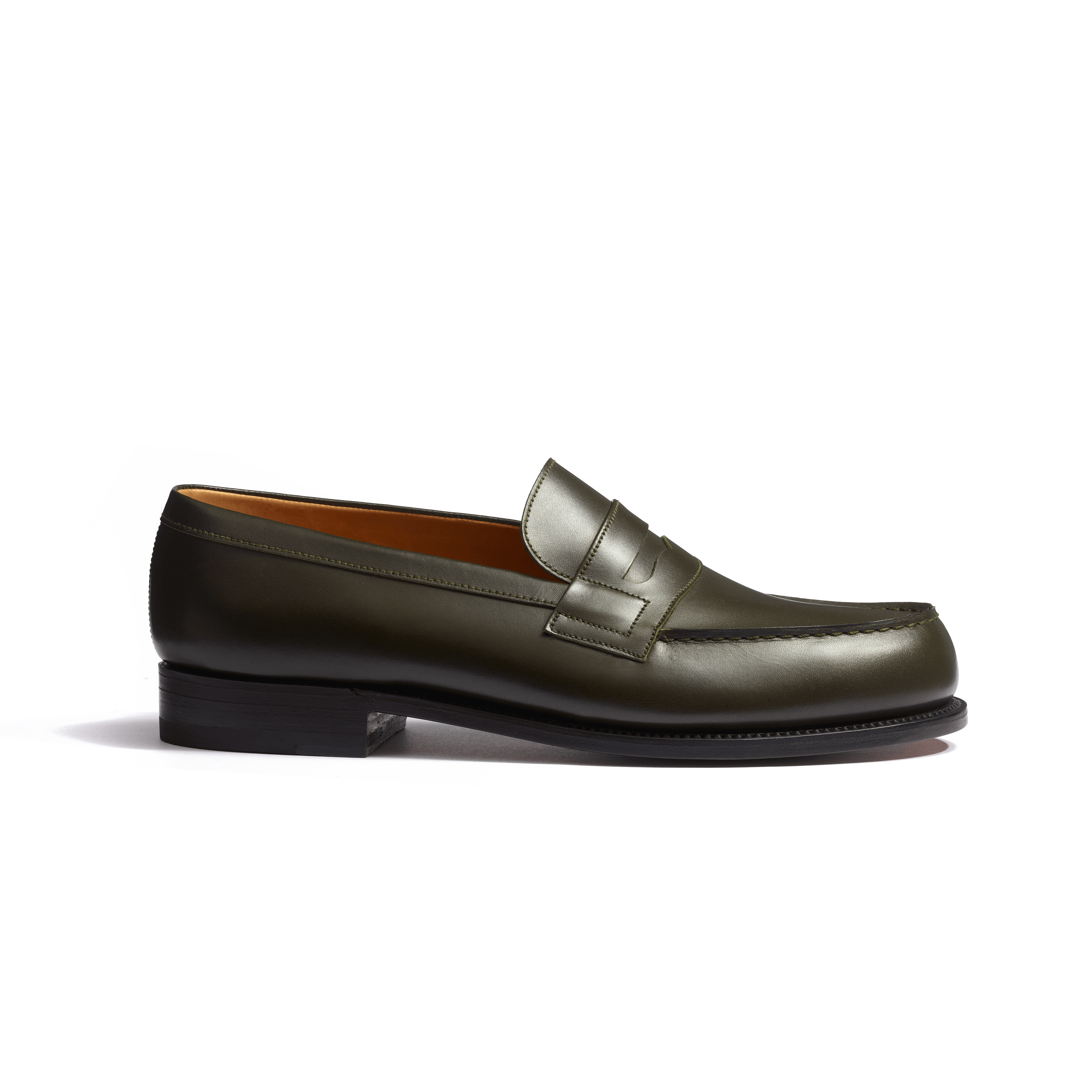 Men's Green Leather 180 Loafer – J.M. Weston