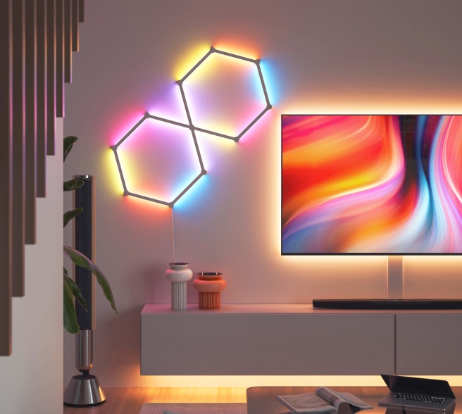 Lines 90 Degrees Expansion Pack (3 Lines) - NL59E00-3SN00 | Nanoleaf