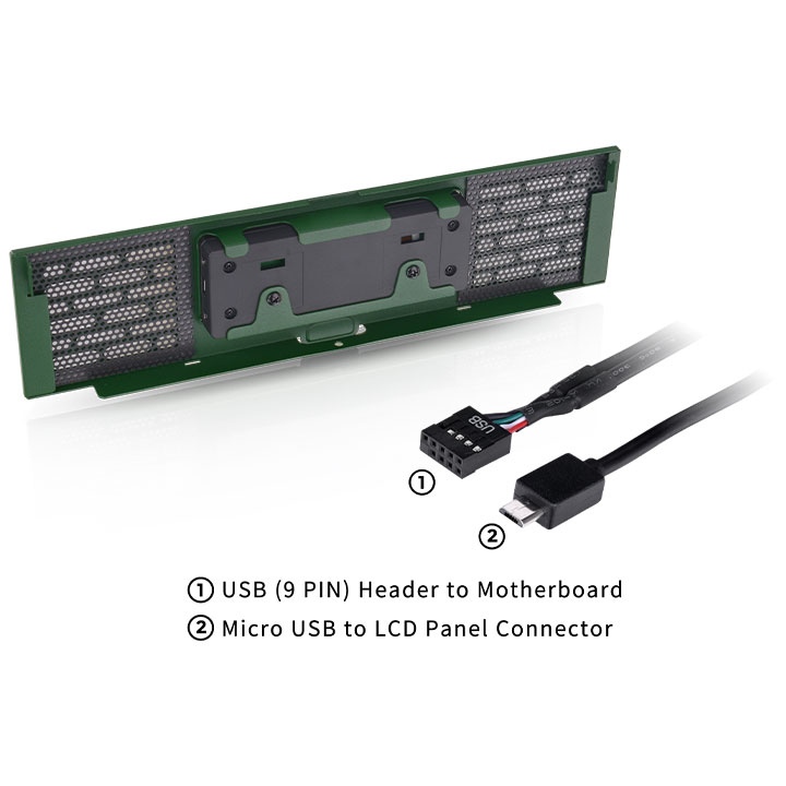 ThermaltakeThermaltake LCD Panel Kit for The Tower 200 Racing